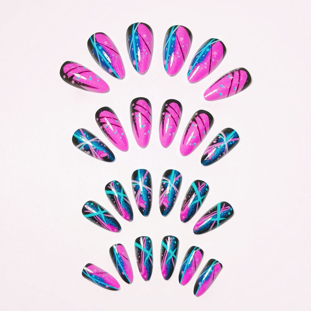 Creative Abstract Nail Art Kalsten