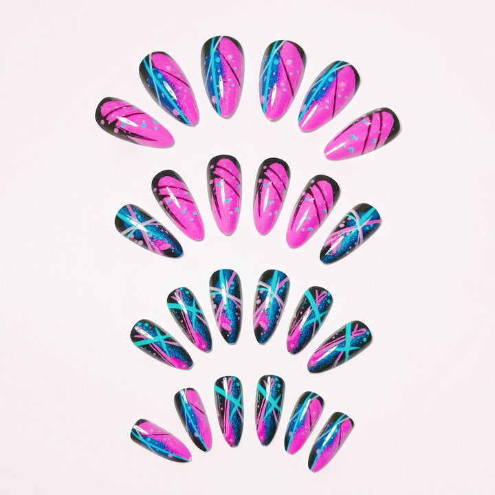 Creative Abstract Nail Art Kalsten