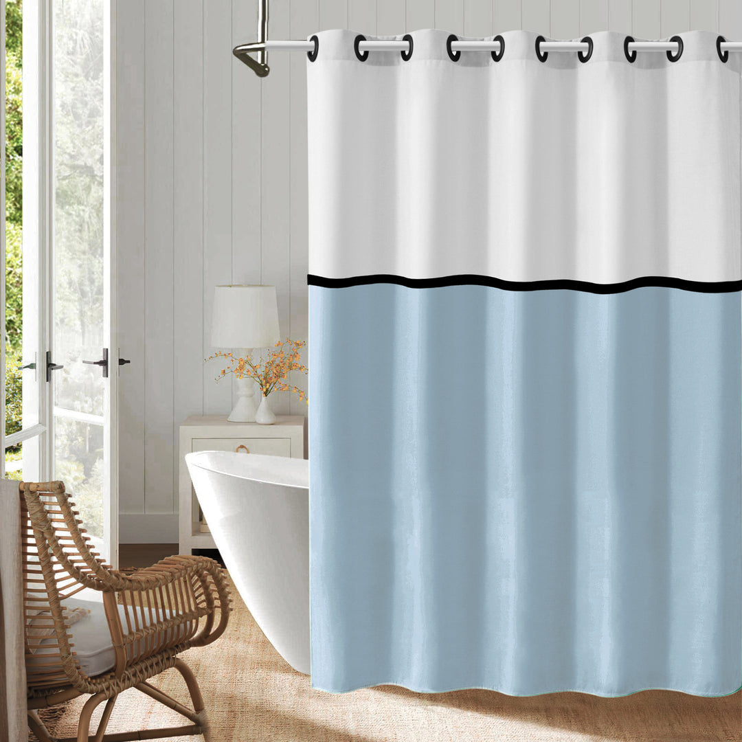 Modern Geometric Design Shower Curtain Kalsten