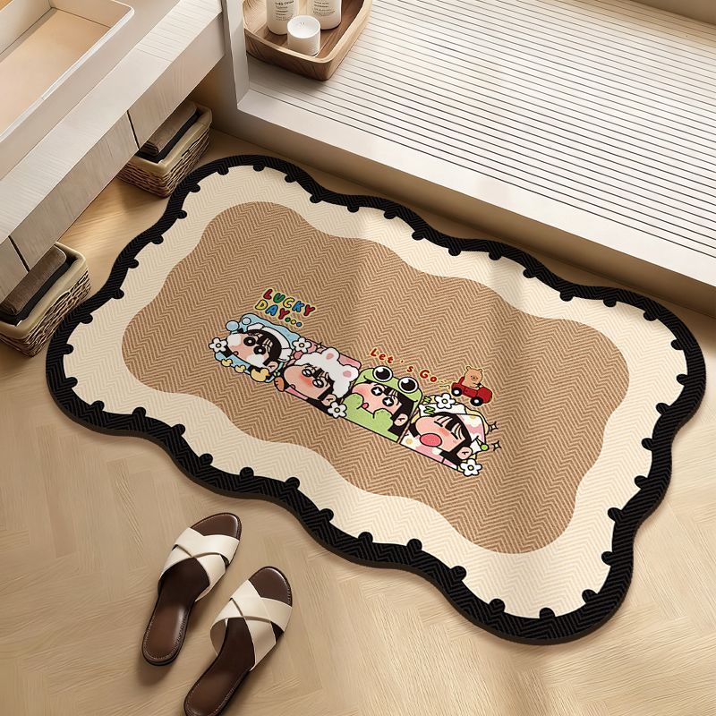 Decorative Bath Mat Kalsten