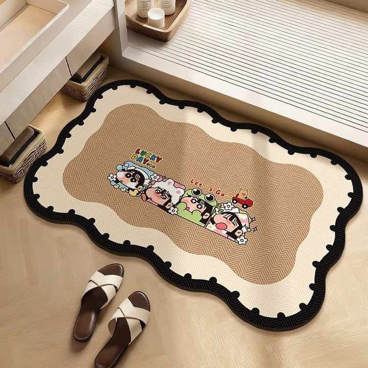 Decorative Bath Mat Kalsten