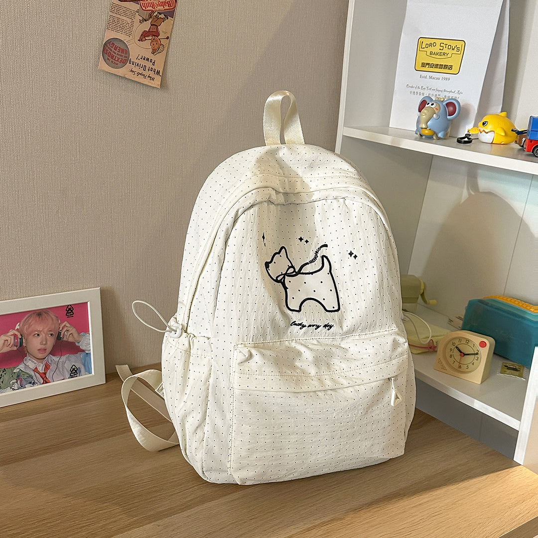 Casual Cute Character-Designed Backpack Kalsten