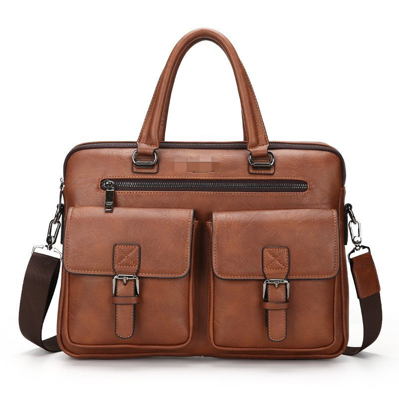 Stylish Multi-Pocket Briefcase Kalsten