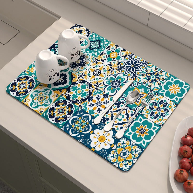 Decorative Kitchen Comfort Mat