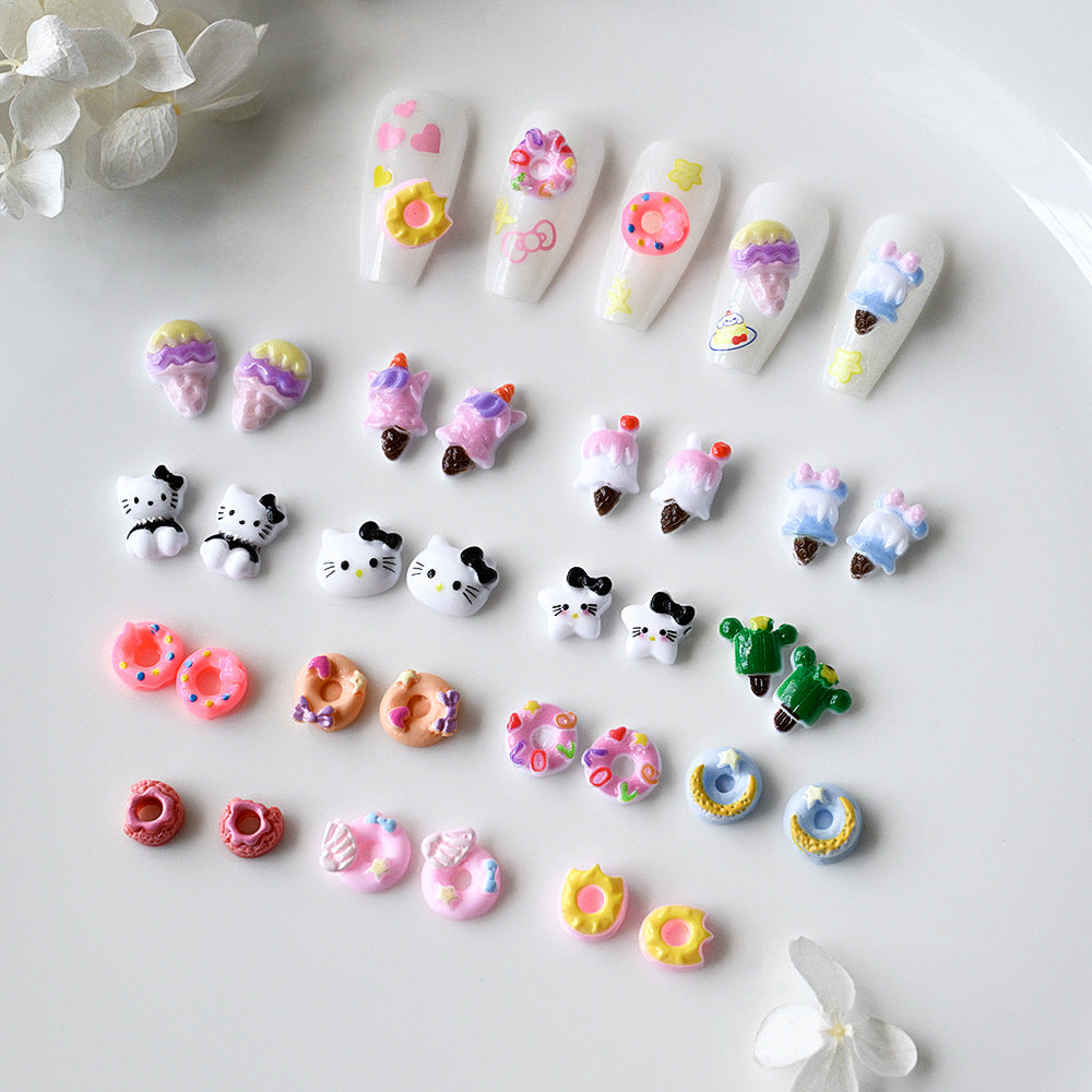 Cute Animal-Themed Nail Art Charms