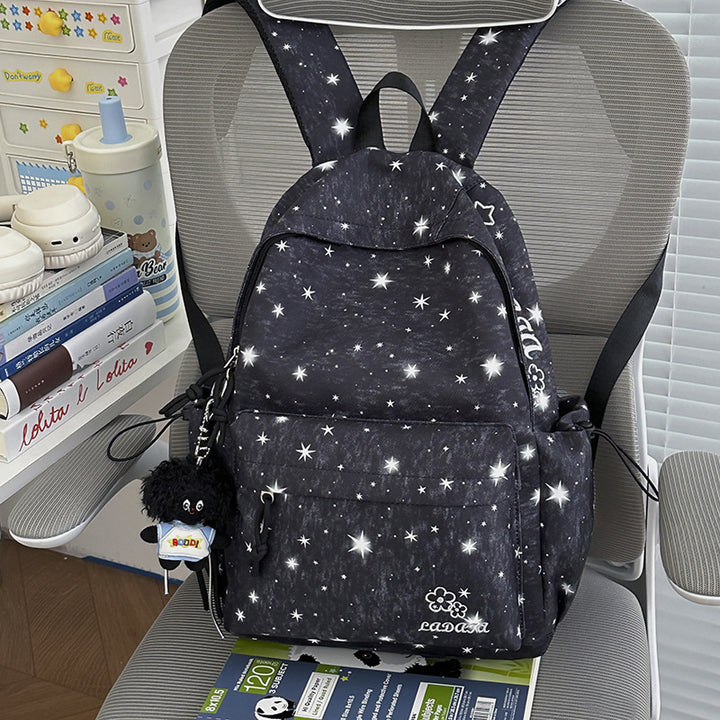 Star-Patterned Casual Backpack Kalsten