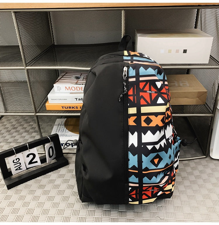 Graphic Print Backpack Kalsten