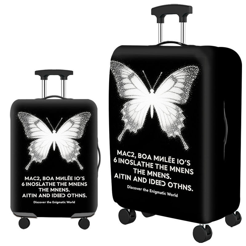 Artistic Cat-Themed Hard Shell Suitcase Kalsten