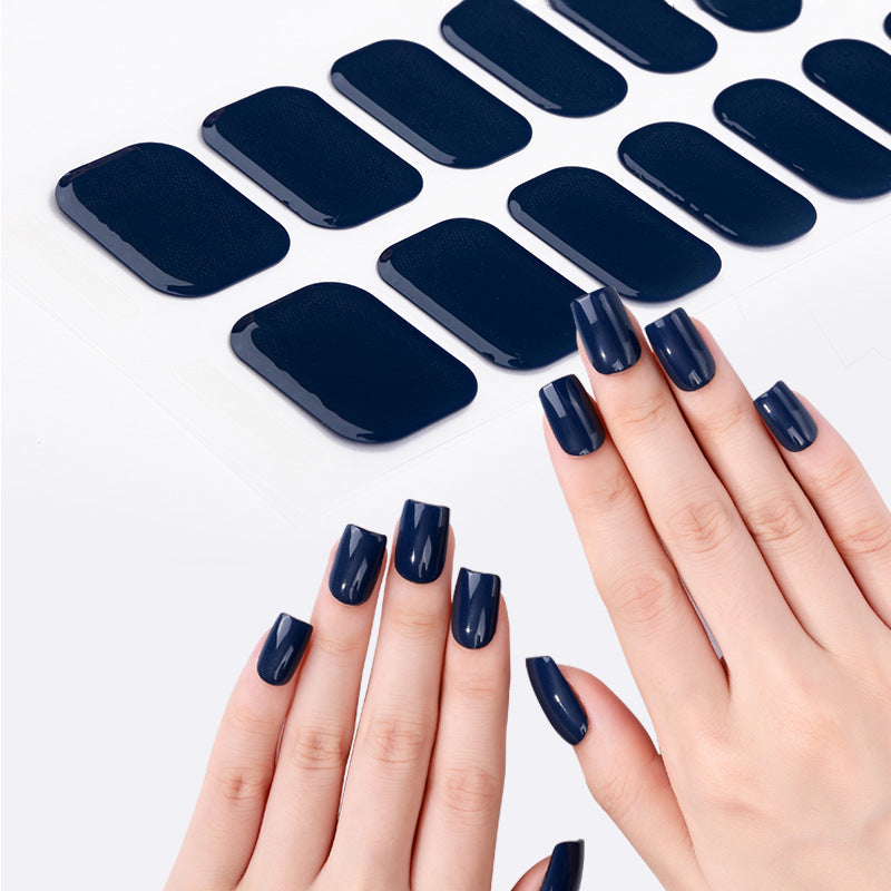 Elegant French Tip Nail Wraps
