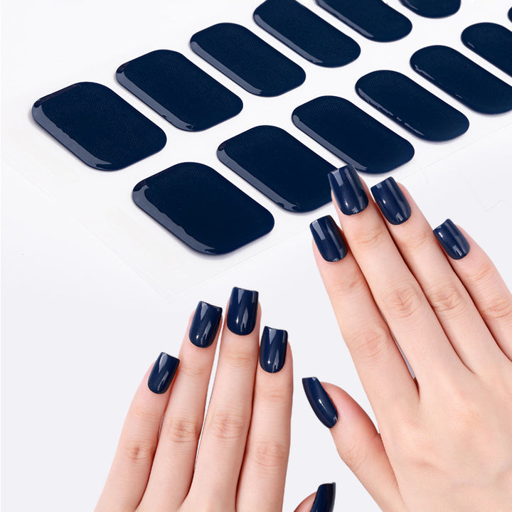 Elegant French Tip Nail Wraps