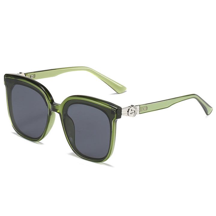Oversized Square Frame Sunglasses with UV Protection Kalsten
