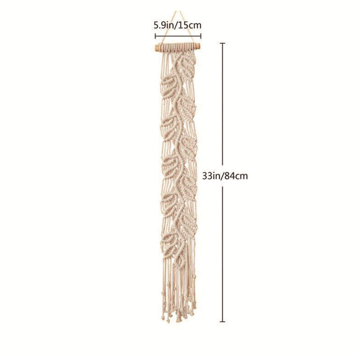 Macrame Leaf Wall Art Decor Kalsten