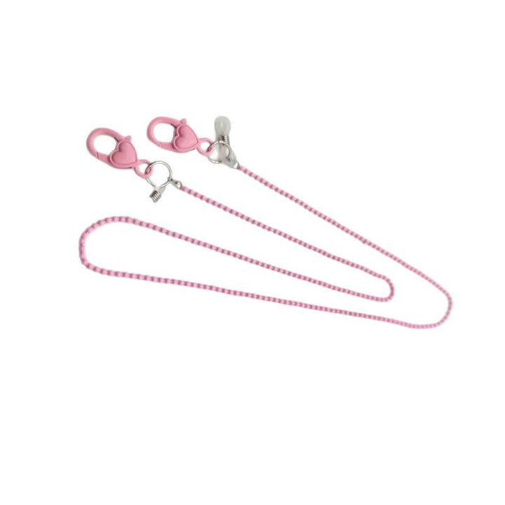Fashionable glasses chain with heart pendant Kalsten