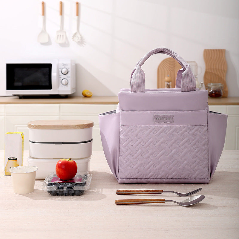 Multi-Pocket Insulated Lunch Tote