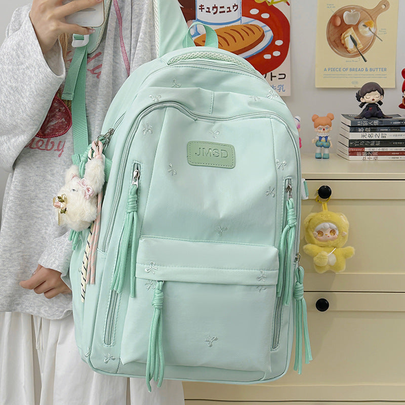 Stylish Embroidered Backpack Kalsten 1791205546