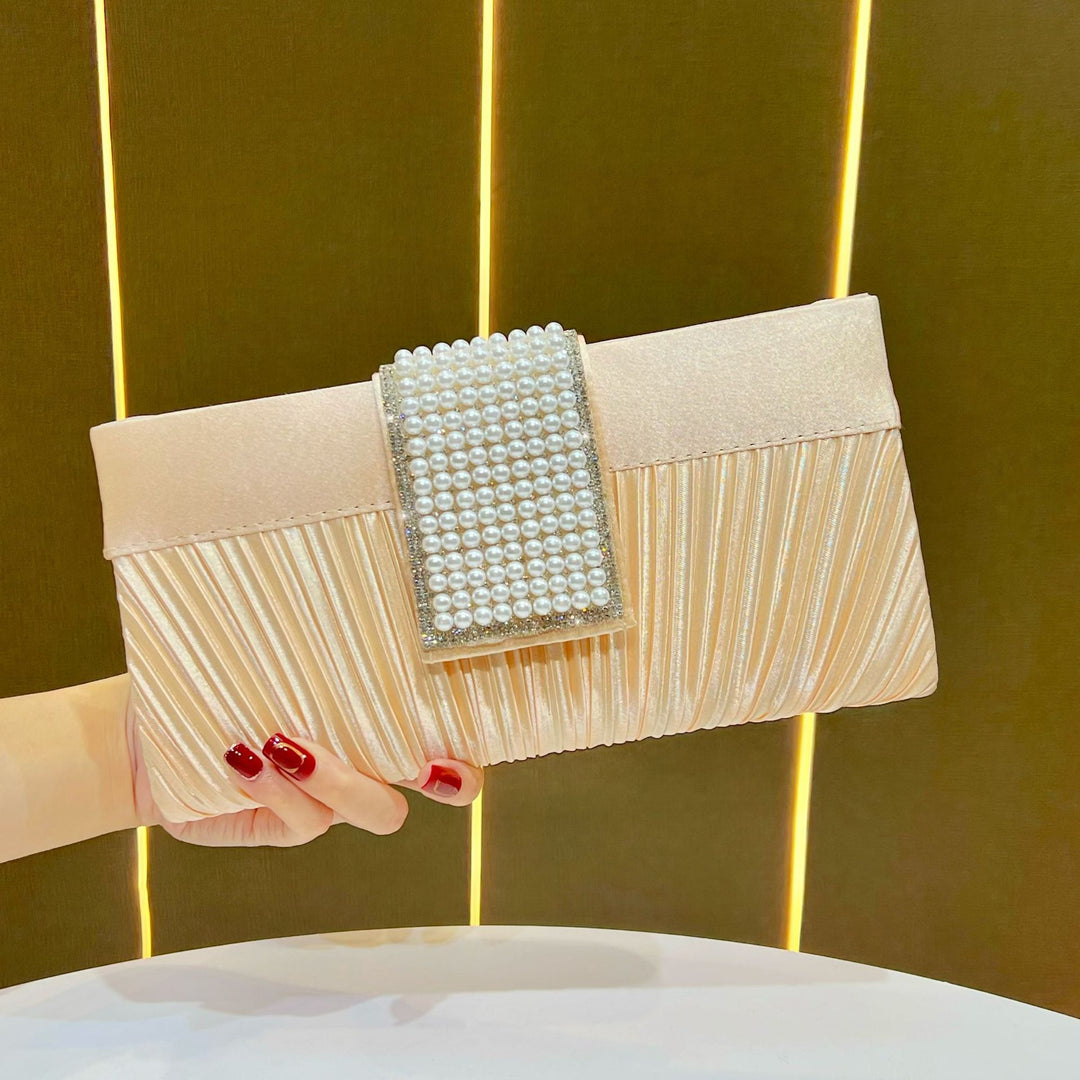 Elegant Pleated Handbag