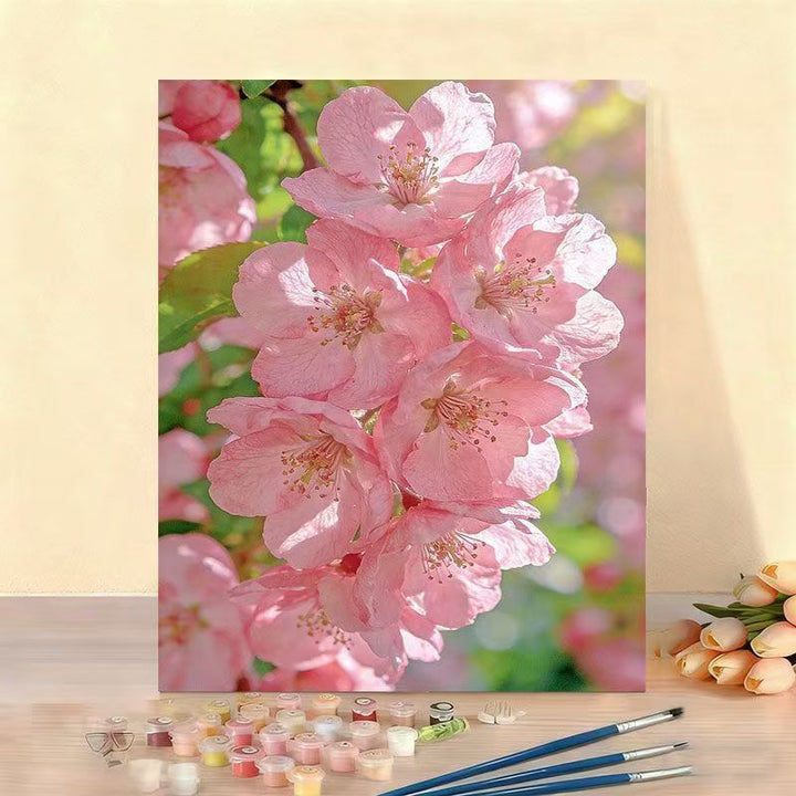 DIY Floral Painting Canvas Kit Kalsten