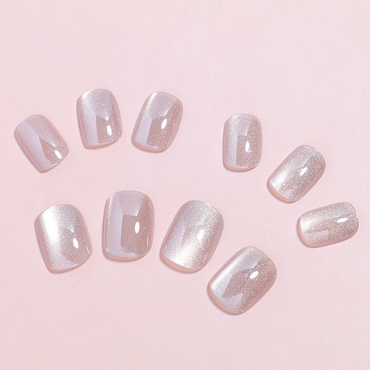 Premium Shimmer Press-On Nail Set Kalsten