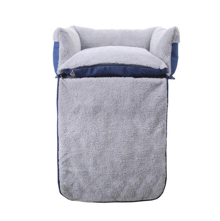 Cozy Quilted Dog Bed