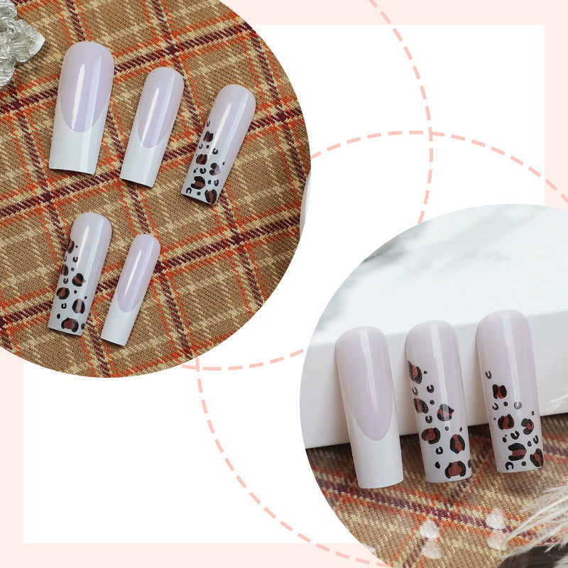 Artistic Long Press-On Nail Art Kalsten