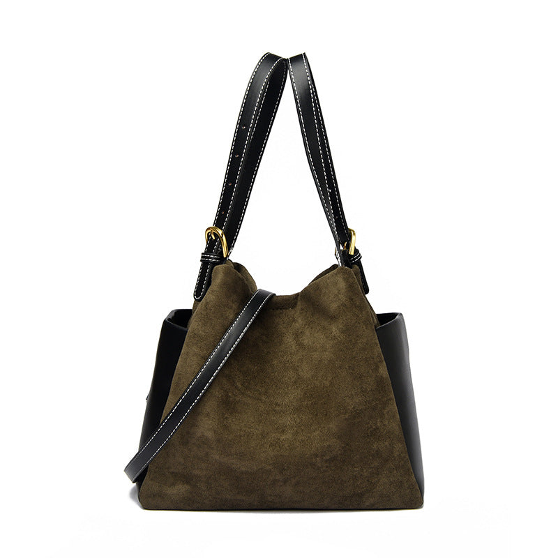 Suede Bucket Handbag Kalsten