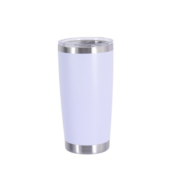 Vacuum Insulated Stainless Steel Travel Tumbler With Spill-Resistant Slider Lid And Tapered Cupholder Fit
