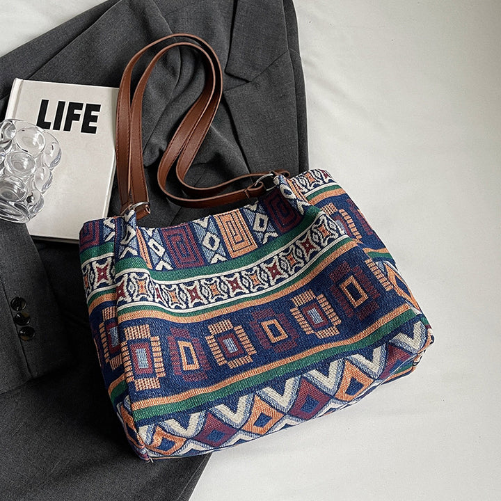 Bohemian Style Woven Handbag