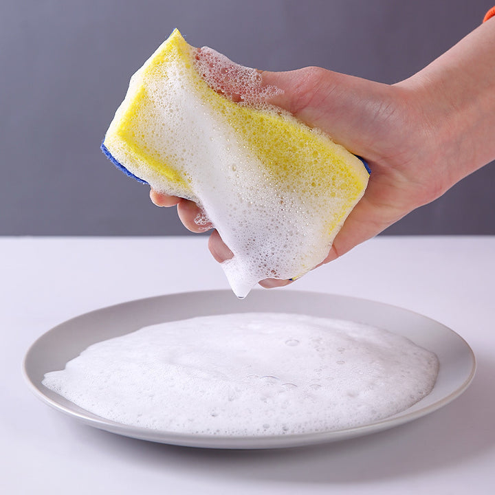Dual-Texture Cleaning Sponge