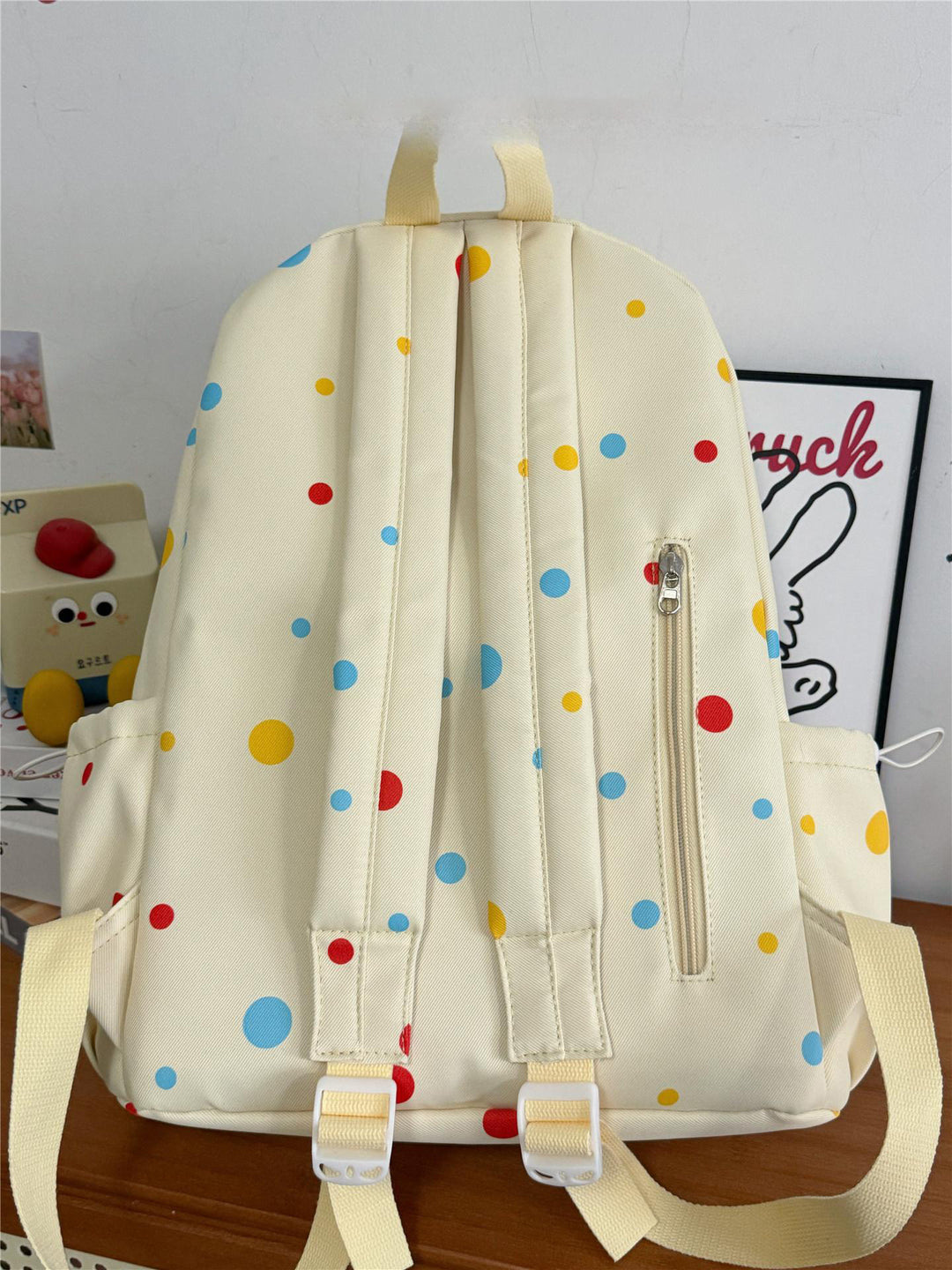 Fun-Themed Polka Dot Backpack Kalsten
