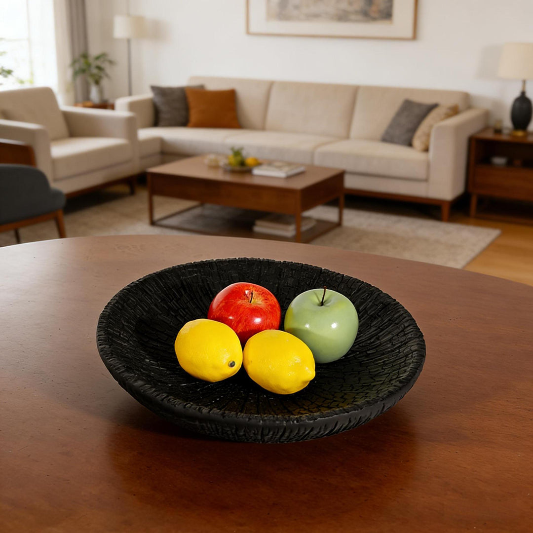 Textured Decorative Serving Bowl