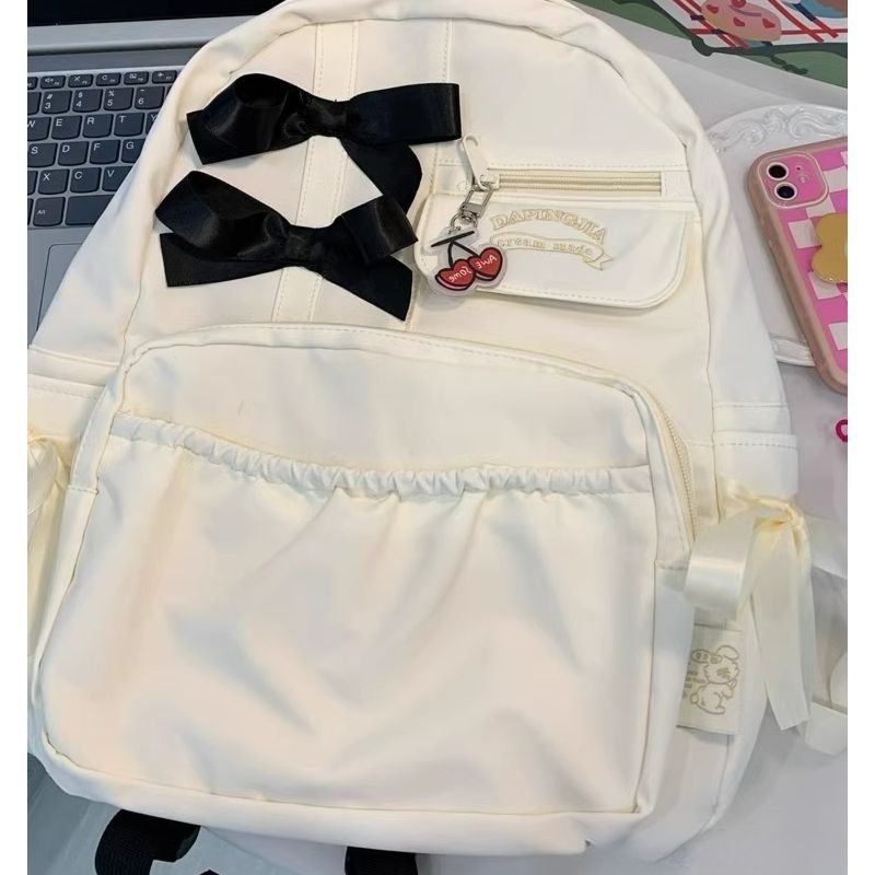 Cute Bow-Detail Backpack Kalsten