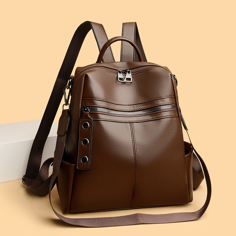 Multifunctional Vintage-Inspired Backpack Kalsten