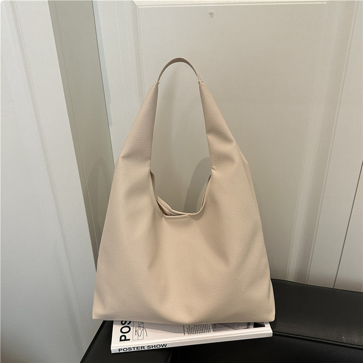 Modern Minimalist Leather Tote Bag