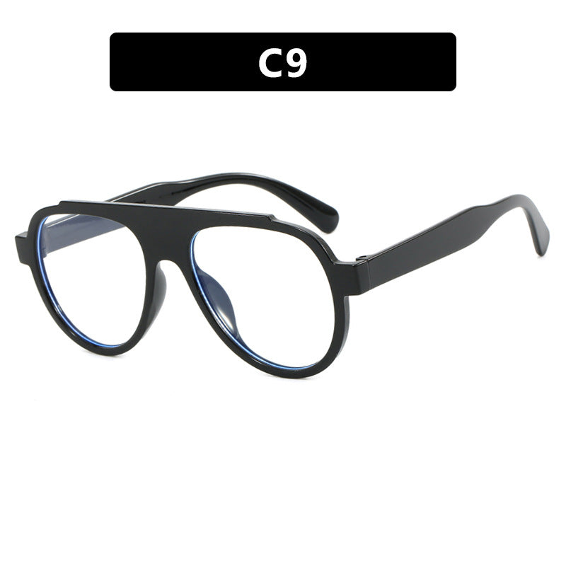 Women Vintage-Style Sunglasses with Elegant Plastic Frame in Leopard Pattern Kalsten