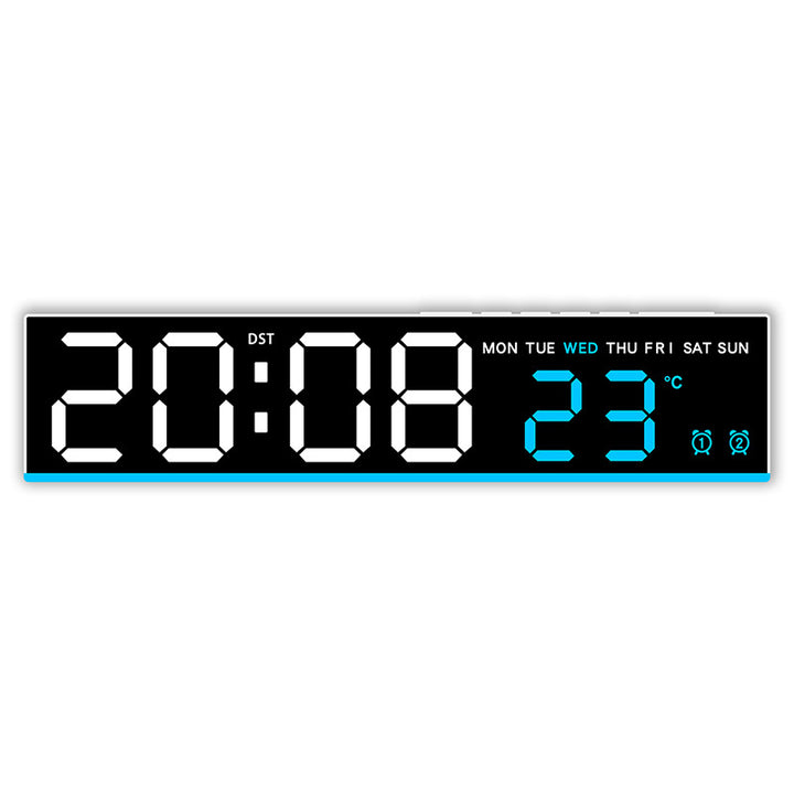 Digital LED weather clock with large display Kalsten