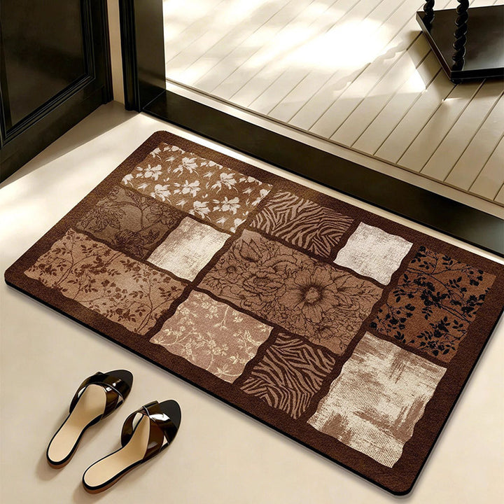 Artistic Botanical Door Mat