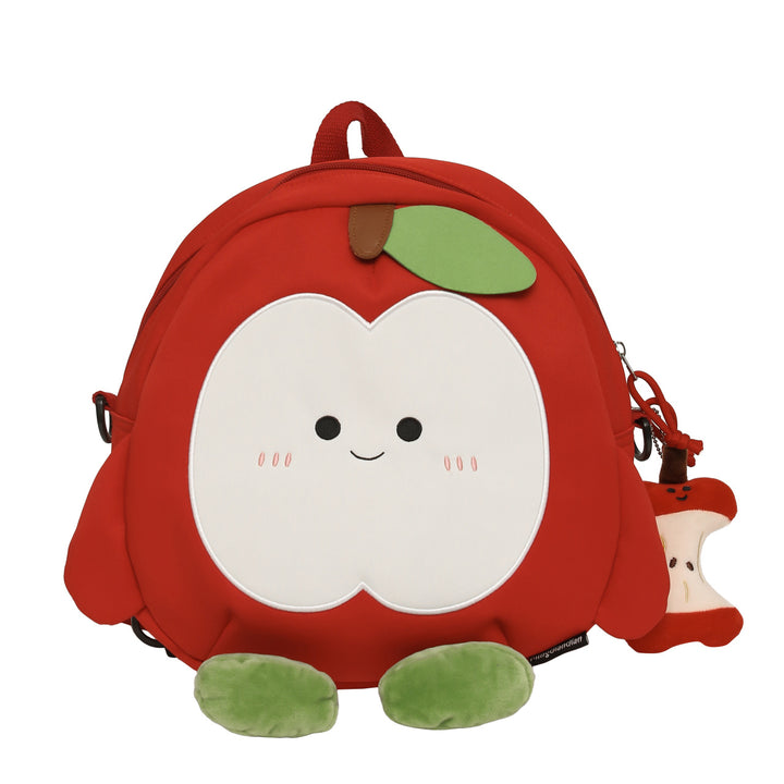 Plush Backpack in Cheerful Apple Design Kalsten