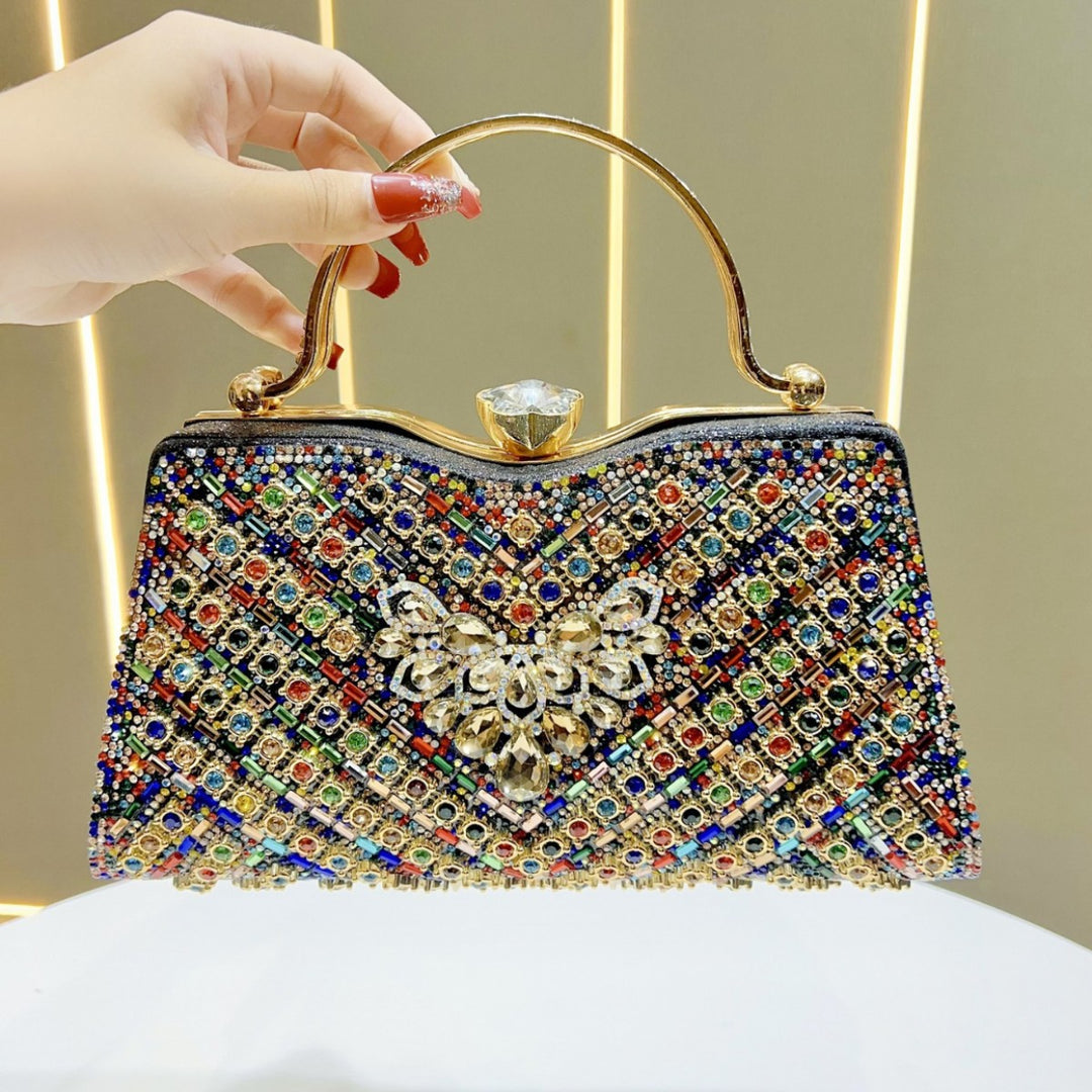 Decorative Rhinestone Evening Bag