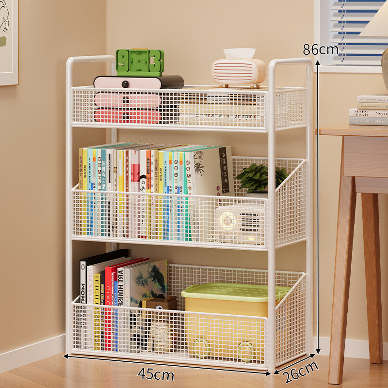 Modern Multi-Tier Mesh Storage Shelf Kalsten