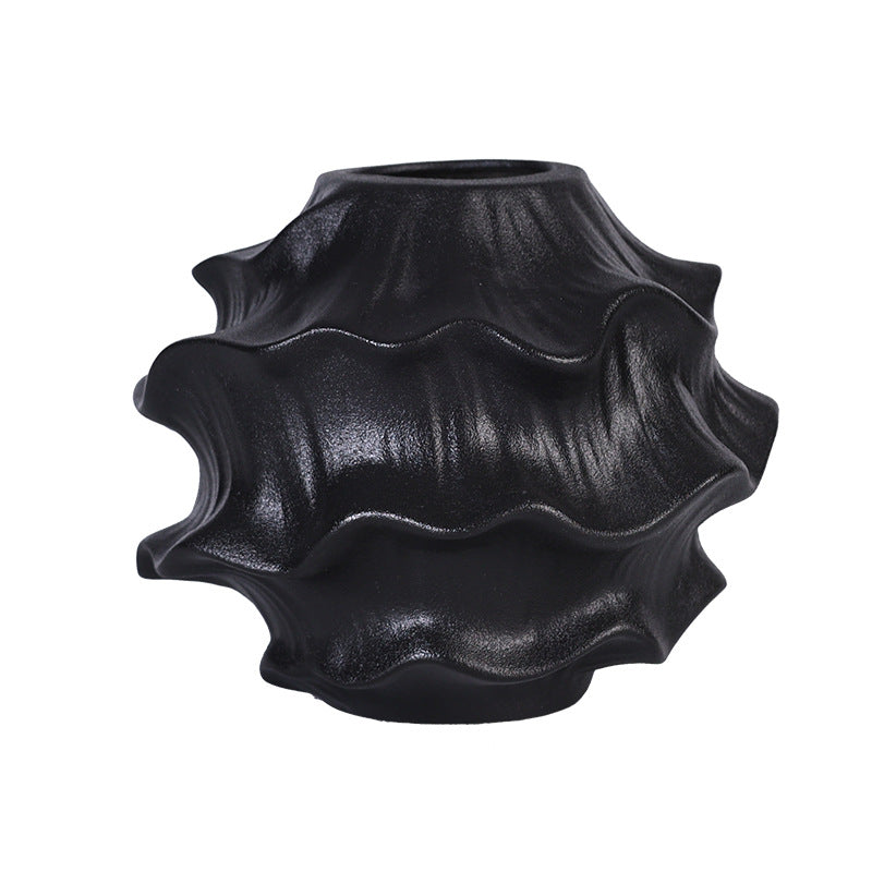 Decorative Fluid-Shape Ceramic Kalsten