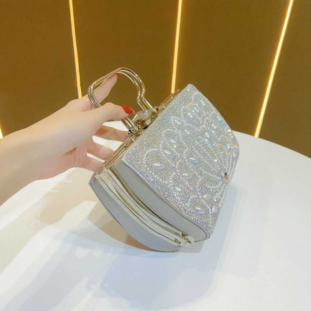 Elegant Bejeweled Evening Handbag