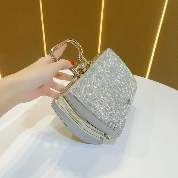Elegant Bejeweled Evening Handbag