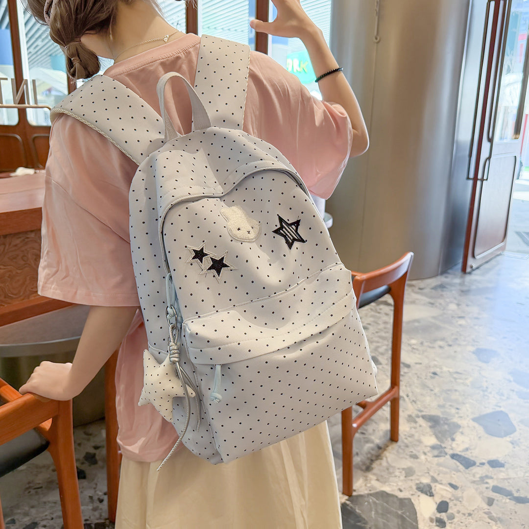 Playful Bunny and Star-Themed Backpack Kalsten