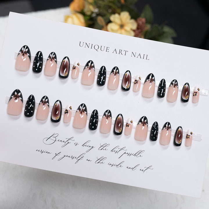 Artistic Press-On Nail Set