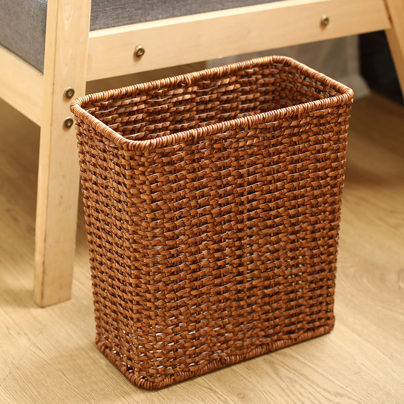 Handcrafted Woven Wastebasket Kalsten
