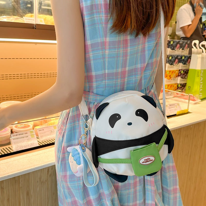 Cute Panda Design Crossbody Bag