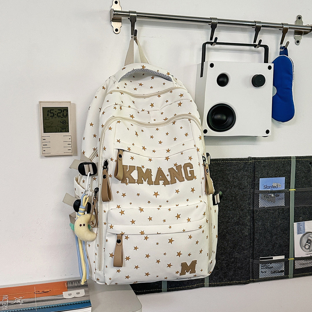Trendy Star-Patterned Backpack Kalsten