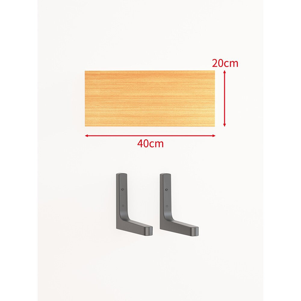 Long Narrow Floating Wall Shelf Kit with Concealed Heavy-Duty Brackets