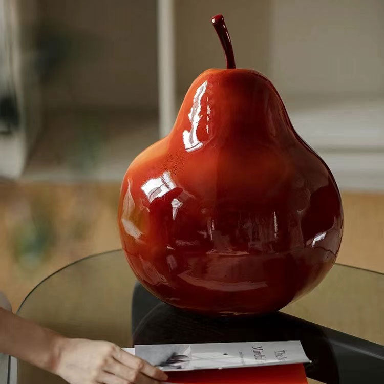 Decorative Pear-Shaped Sculpture
