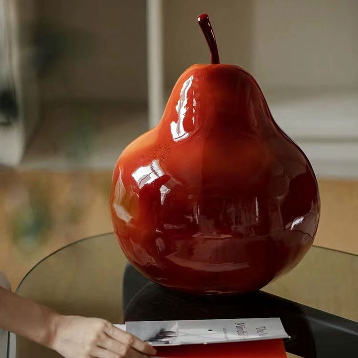 Decorative Pear-Shaped Sculpture